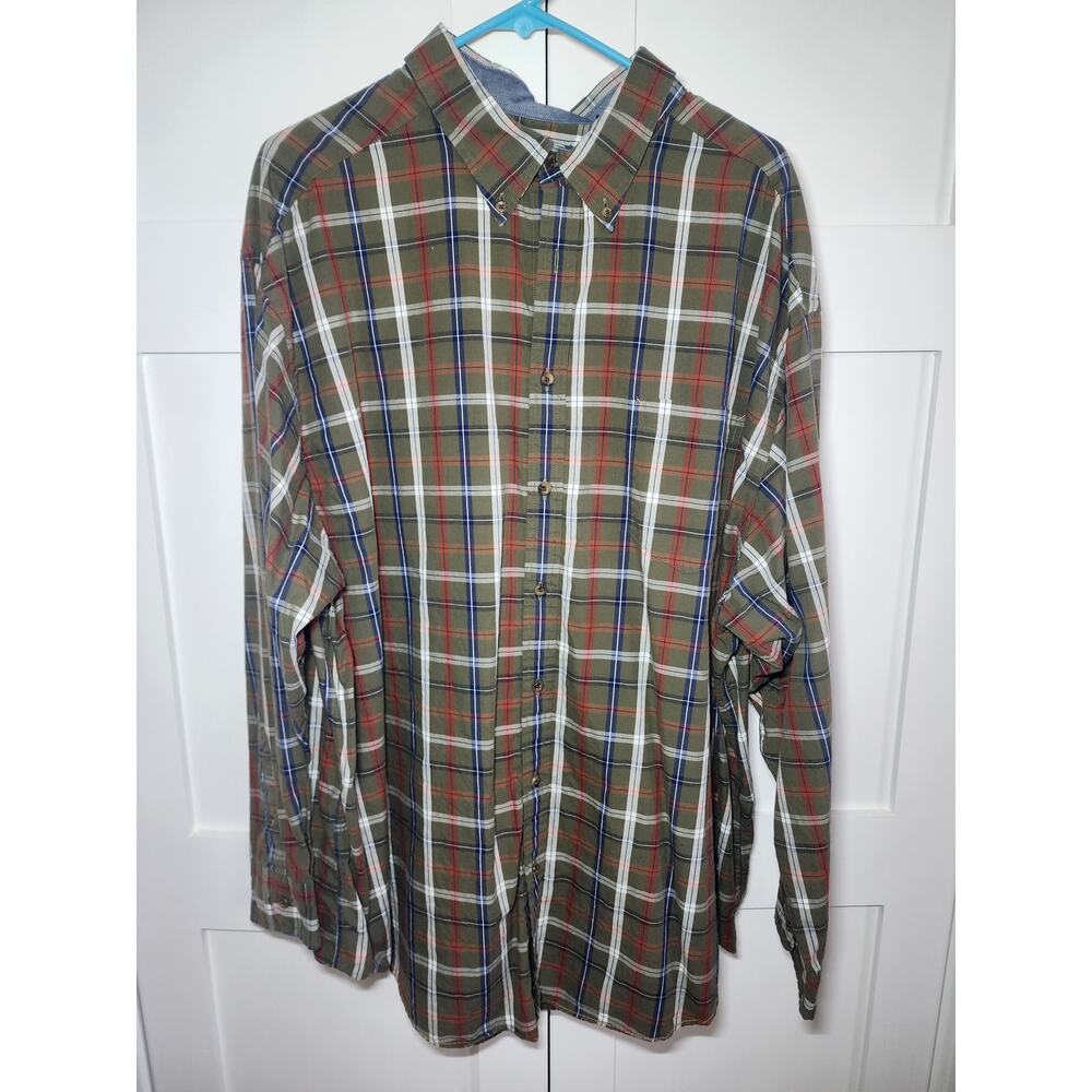 Roundtree And Yorke Casuals Button Down Dress Shi… - image 1